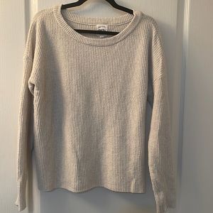 Cream colored sweater